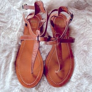 Frye leather sandals.